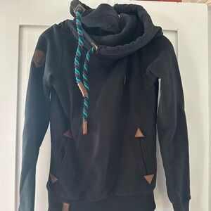 Naketano Black Pullover Sweatshirt